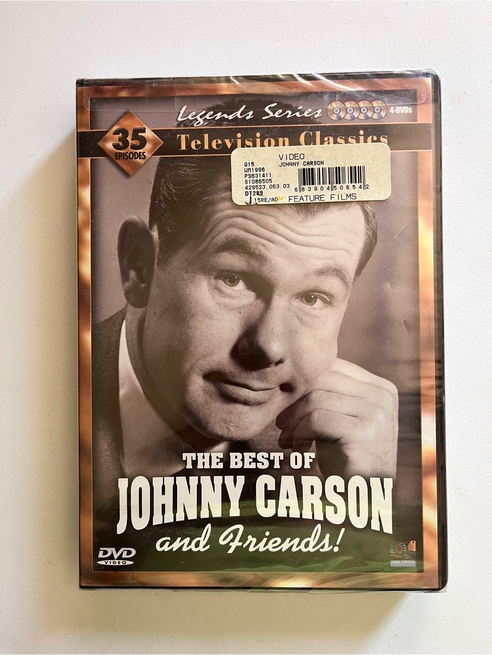 The Best of Johnny Carson and Friends! - Black DVD